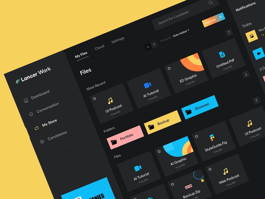 Cloud Storage Project